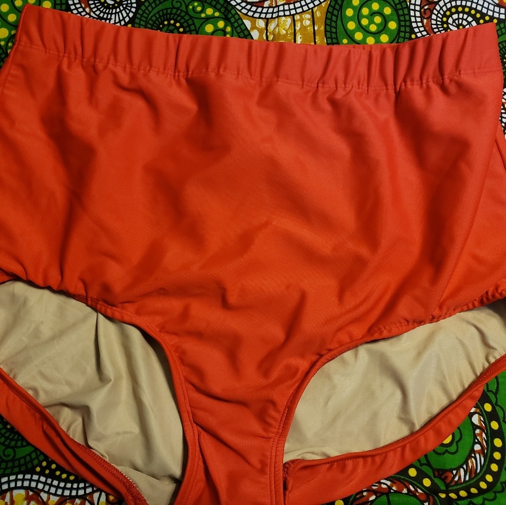 Monif C high waist bikini bottom